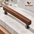 Vurneqalixo™ Walnut-Tone Cabinet Pull — view 1