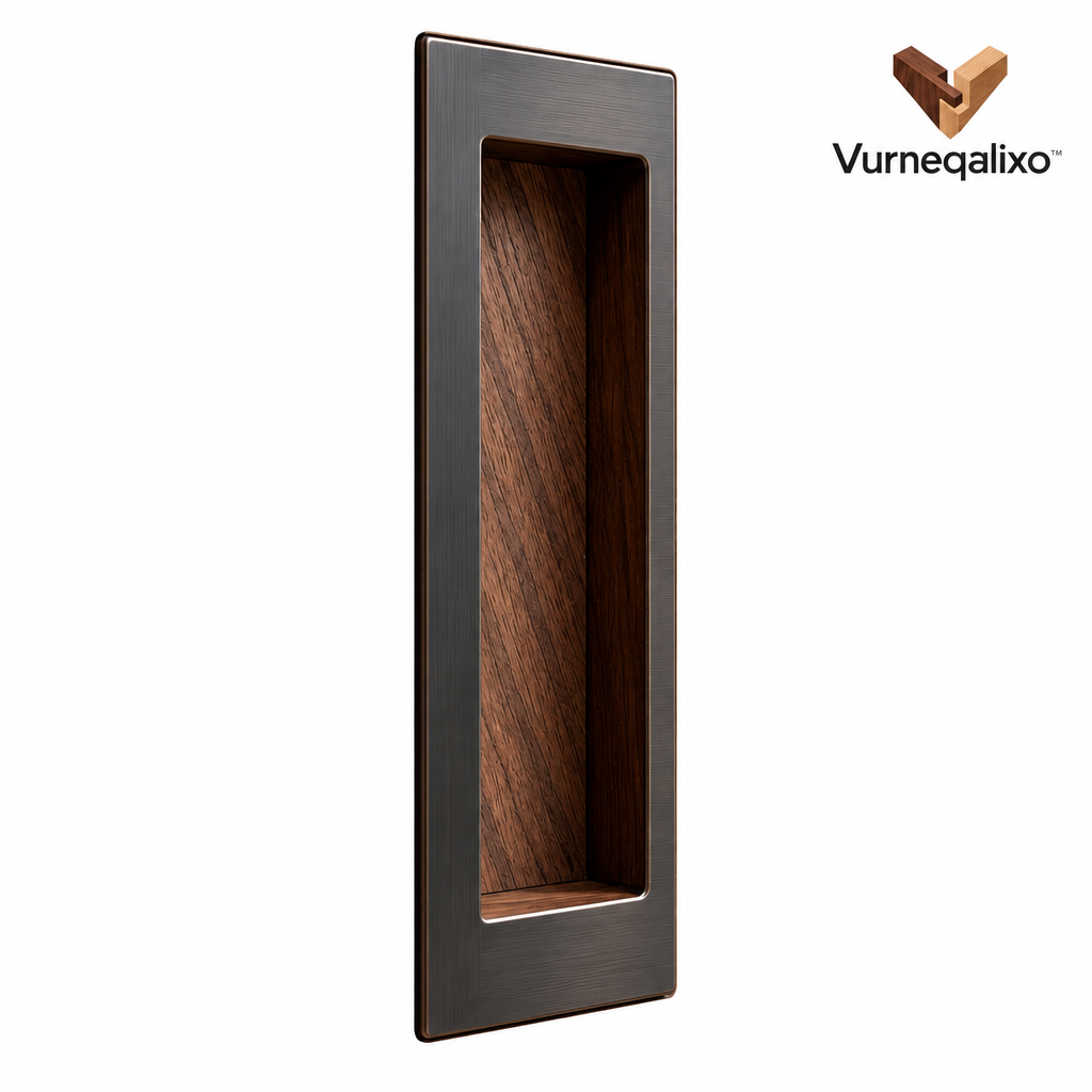 Vurneqalixo™ Wood-Accent Recessed Door Pull — view 4