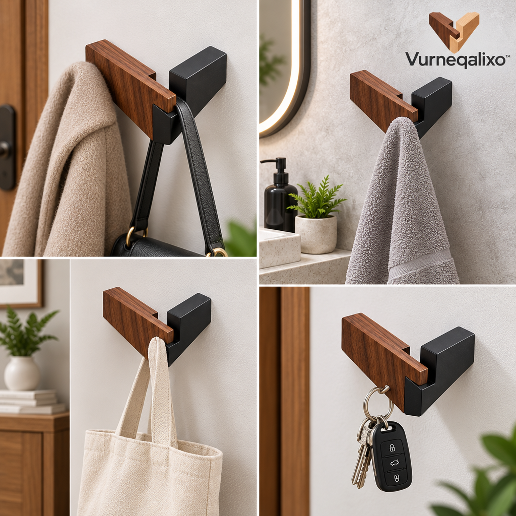 Vurneqalixo™ Joinery Wall Hooks — Set of 2 — view 2