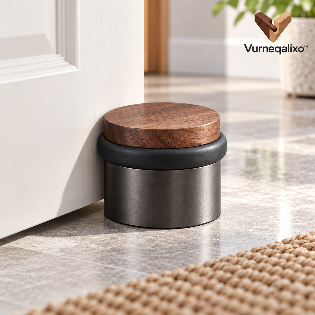 Vurneqalixo™ Wood-Accent Floor Doorstop — view 2