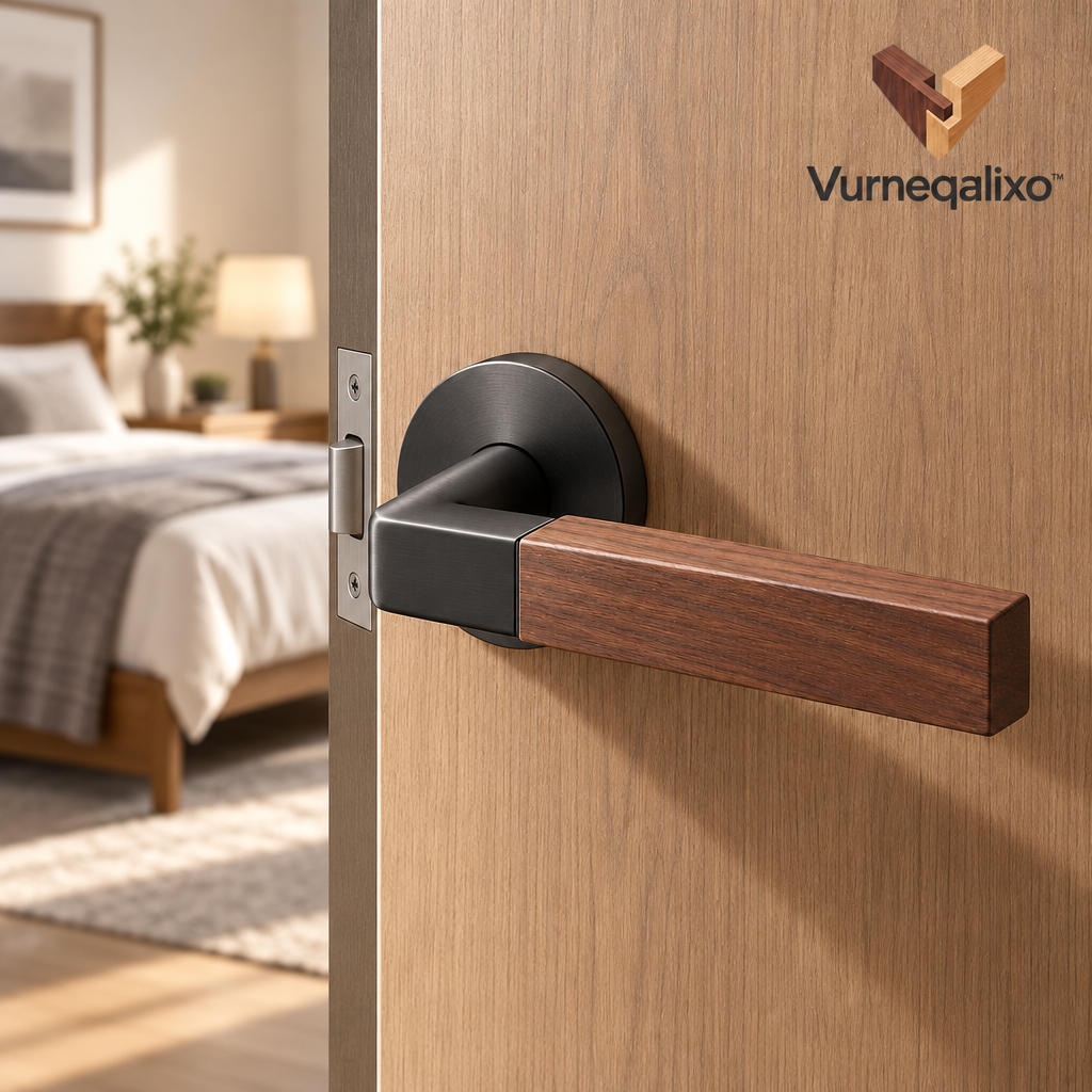 Vurneqalixo™ Wood-Accent Door Lever — view 2