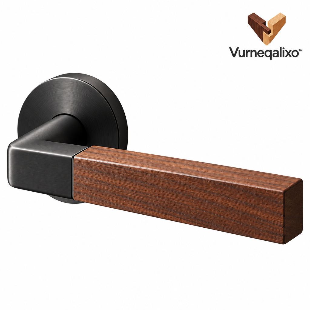 Vurneqalixo™ Wood-Accent Door Lever — view 4